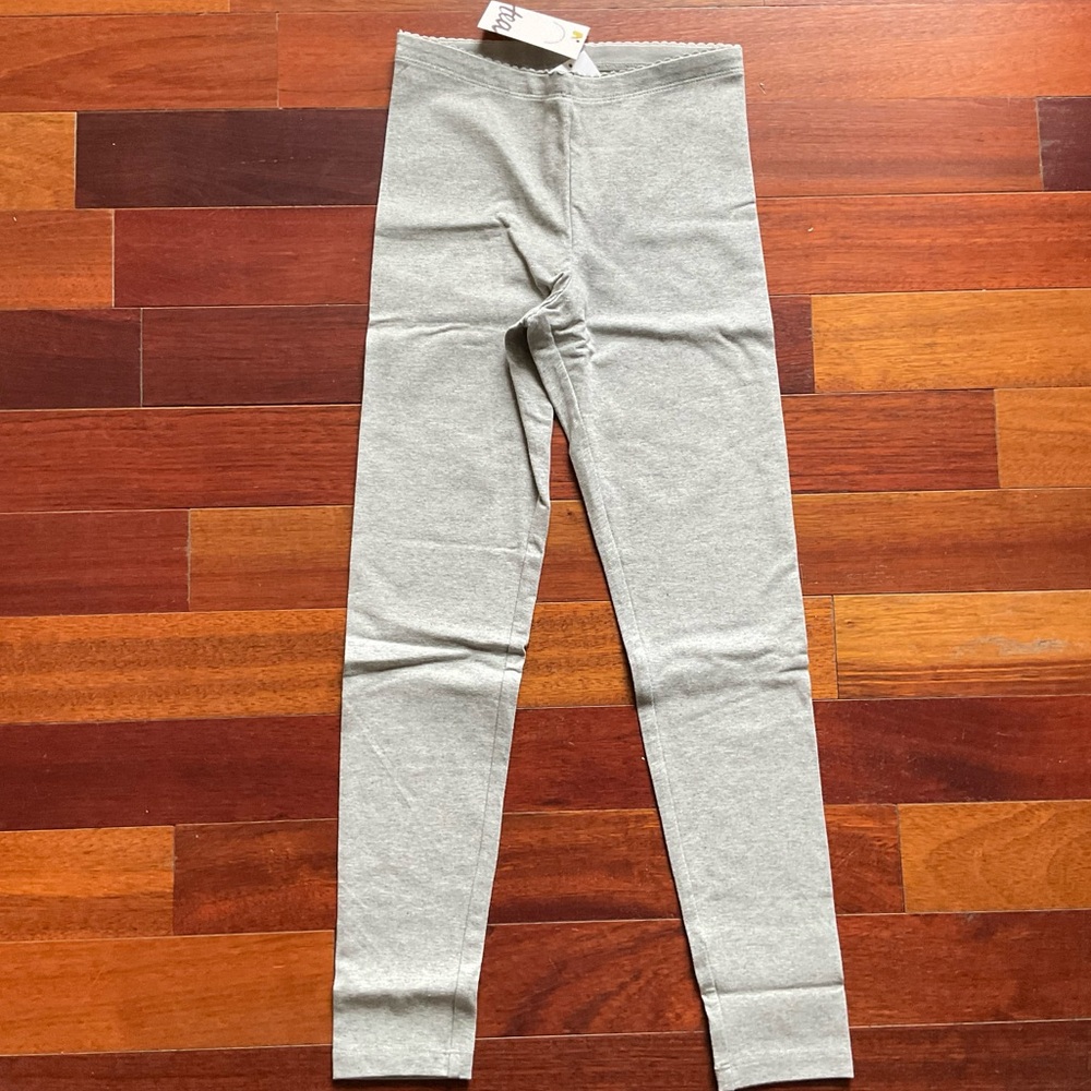 New Tea Collection Sz 10 leggings gray